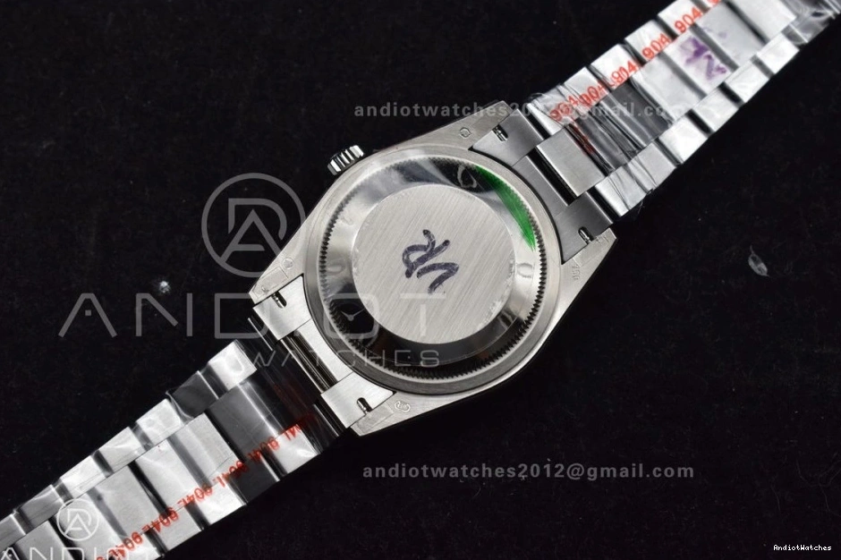 President 672 Edition Steel QF DayDate 36 904L on Blue SS Dial (Gain Packable vr3255 Best V5 Bracelet Weight) 0820